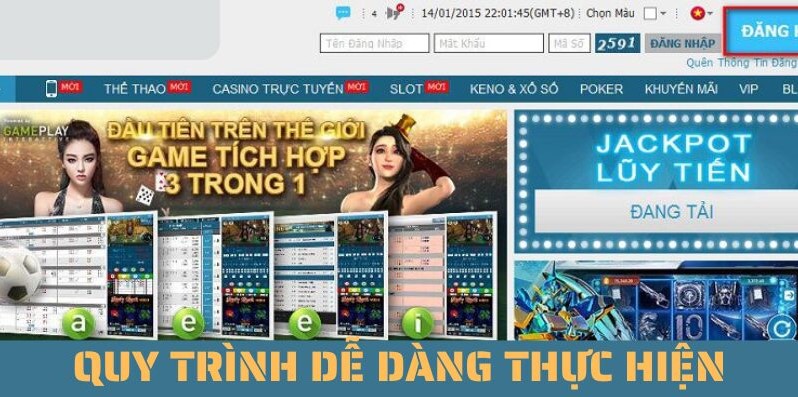 Các bước đơn giản để dễ dàng tham gia trải nghiệm 