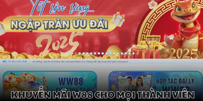 khuyến mãi WW88 luôn ngập tràn cho mọi thành viên